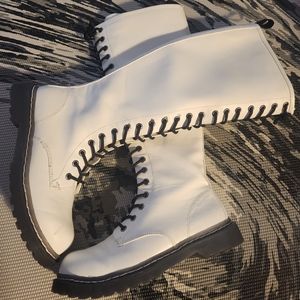 Never worn knee-high boots